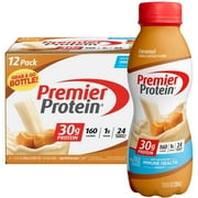 Premier Protein Shake, Caramel, 30g Protein, 11.5 Fl Oz, 12 Ct