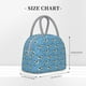 thumbnail image 2 of Balery Dolphin Lovers Bolsa de Almuerzo para Mujeres, Caja de Almuerzo, Bolsa de Almuerzo Pequeña Impermeable, Tote de Almuerzo Reutilizable con Gran Capacidad, 2 of 6
