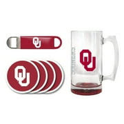OU Sooners 25 oz. Beer Mug Gift Set