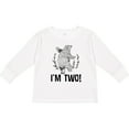 thumbnail image 3 of Inktastic 2nd Birthday Bear 2 Year Old Boy Boys or Girls Long Sleeve Toddler T-Shirt, 3 of 5