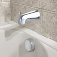 thumbnail image 2 of Caño Danco para bañera con desviador frontal para bañera, cromado, 2 of 7