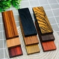 thumbnail image 2 of Wood Knife Handle Scales DIY Knives Making Plate Material 12x4x1cm, 2 of 19