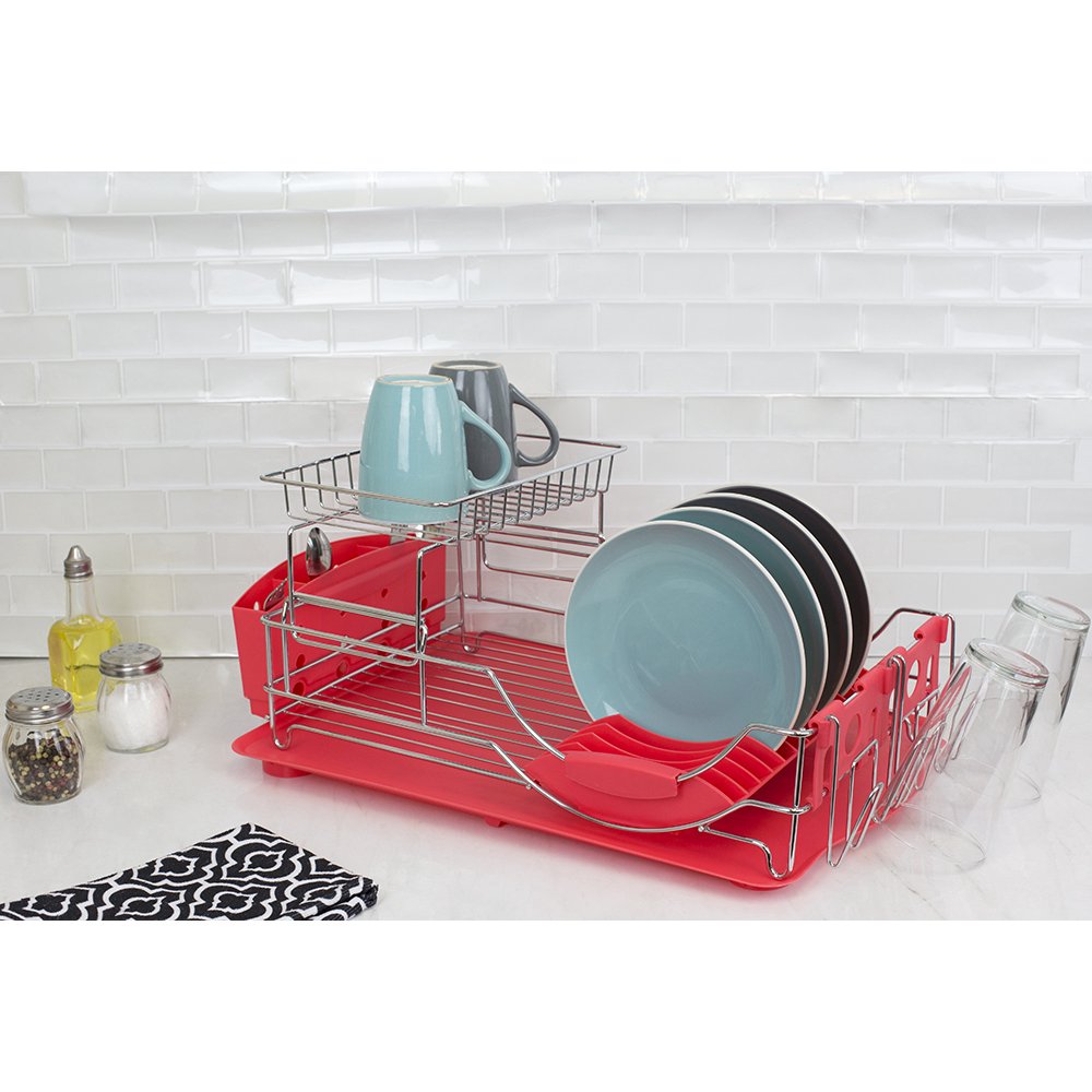 2Tier Deluxe Dish Drainer