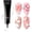 White, variant on Gel Art, 1 count 15ml Sculpting Gel 3 in 1 Clear No Wipe Polish Rhinestone Art Glue for UV LED Lamp Curing Needed DIY Salon Christmas Gifts for Women