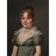 thumbnail image 3 of Martin Drölling 19x24 Black Modern Framed Museum Art Print Titled - Madame Nicolas Louis Farned (1812), 3 of 5