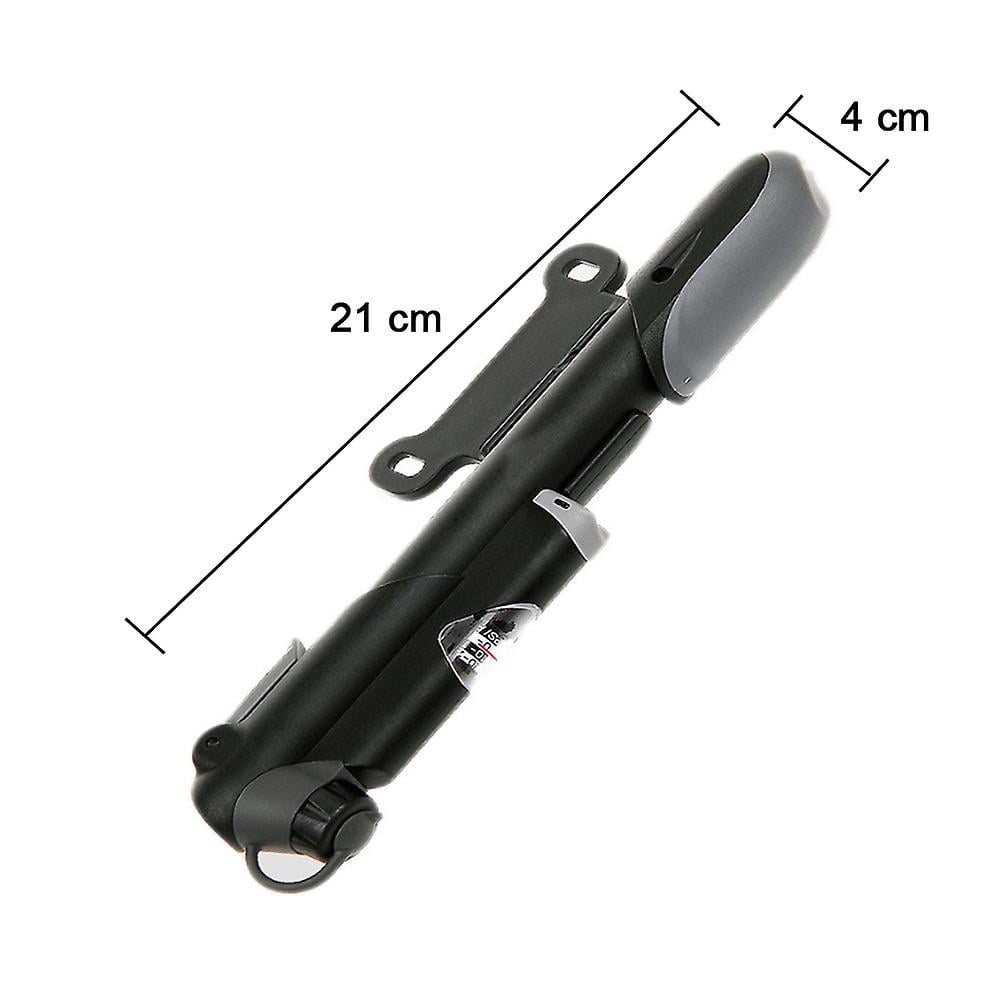 Fits Presta & Schrader Valve Mini Bicycle Pump Bike Foot Pump 120 PSI Foot Activated Floor Pump with extra sensitive Pressure Gauge Portable Air Pump with Gas Ball Needle for All Bike 