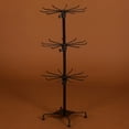 thumbnail image 3 of Estante de Exhibición de Joyería árbol de Exhibición de Adorno Adaptable Negro de 3 Niveles para Collar Pulsera Espectáculos Artesanales ANGGREK  Otros, 3 of 8