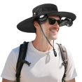 thumbnail image 1 of Ventilador de Sombrero AMACOOL 2-en-1 Manos Libres con Ventilador de Cuello de 5200 mAh Negro, 1 of 7