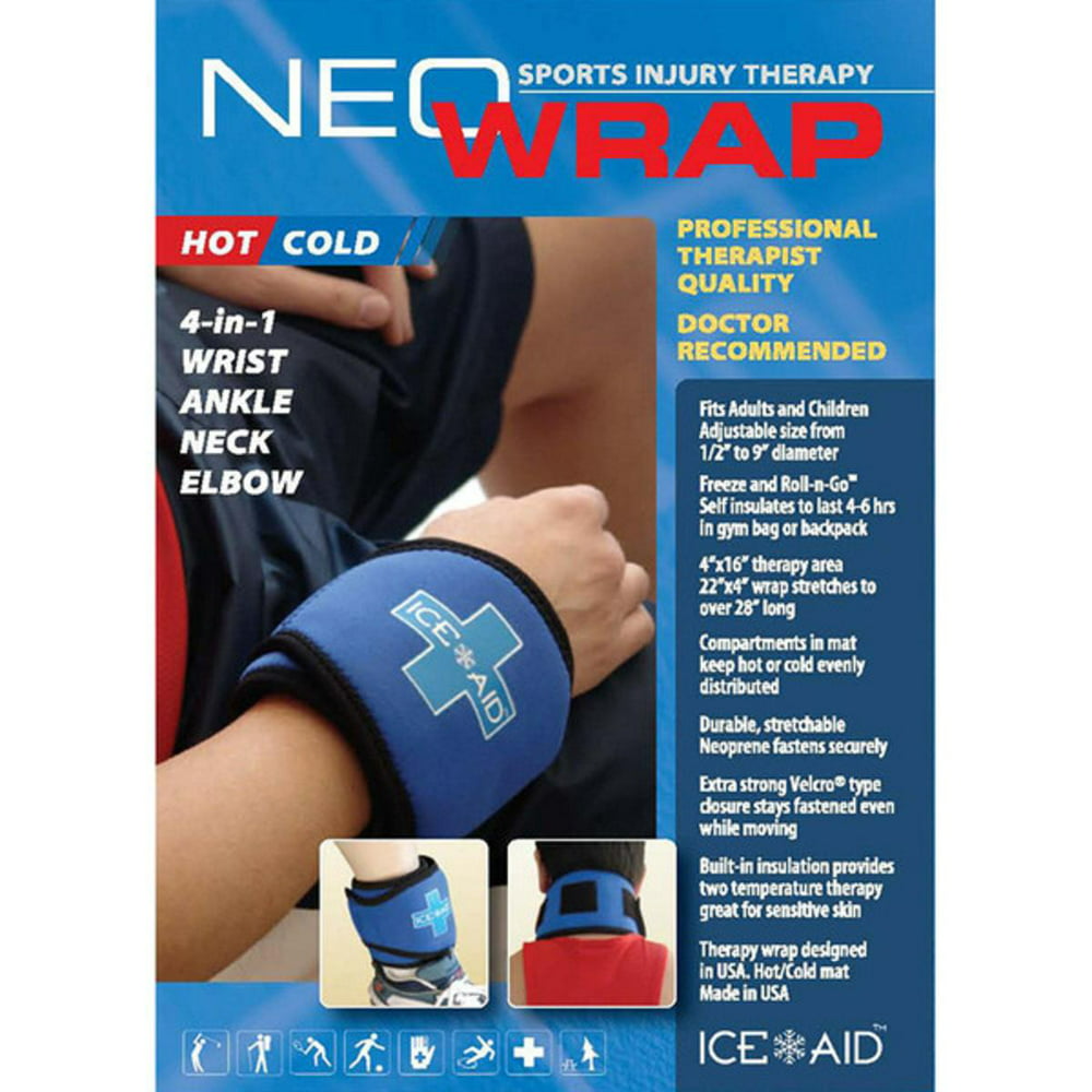 Icy-Cools Neowrap Small 4-in-1 Hot/Cold Therapy Wrap - Walmart.com ...