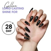 Gellen Gel Nail Polish, 2Pcs 10ml Gel Top and Base Coat, Soak Off Gel Polish No Wipe UV/LED Lamp Cure Clear Base Top Gel Kit Gifts for Women