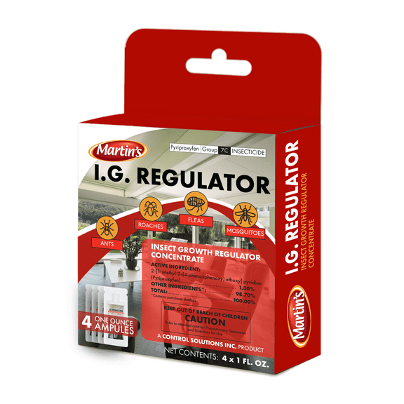Martin's IGR Insect Insecticide Liquid, 1 fl oz, 4 Count