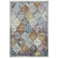 thumbnail image 4 of Alora Decor Morocco 5' x 7' Diamond Multi-Color Area Rug, 4 of 12