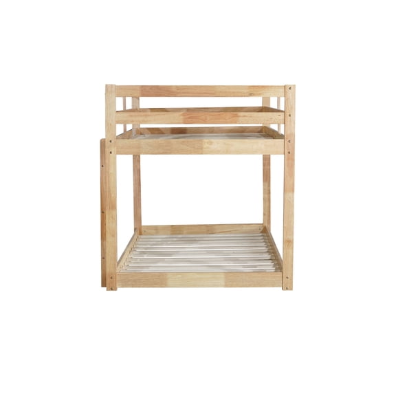 Twin over twin loft bed with low height / Diverse sleeping preferences and space use