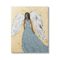 Stupell Industries Beautiful Angelic Woman Painting Painting Gallery Wrapped Canvas Print Wall Art, Design by Jade Reynolds