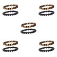 thumbnail image 2 of Minnieouse 2 Pieces Stone Bead Bracelets Jewelry Hand Fashion Adorn Gift Solid Decoration Birthday Gifts Accessory Color Wrist Decor Type2 NO2, 2 of 6