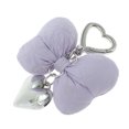 thumbnail image 5 of Unique Bargains 1 Pc Handbag Charms Keychains Stylish Bow Heart Bag Accessories Purple, 5 of 5
