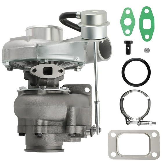 Maxpeedingrods T04E T3 Turbo Turbocharger Compressor Internal Wastegate V-band 420 HP 0.63 AR