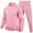Pink%GC%, variant on Men's Sweatsuit 2 Piece Sets Casual Men's Jogging Tracksuit Set Solid Color Hoodie Sweatpants Sweat Suit for Men Warm Fall Winter Athletic Track Suit Outfits