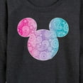 thumbnail image 3 of Mickey & Friends - Paisley Mickey - Women's Lightweight French Terry Long Sleeve Shirt, 3 of 5