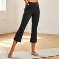 thumbnail image 7 of Maean Capri Pants for Womens Yoga Elastic High Waist Leggings Workout Athletic Casual Capris Pant, 7 of 7