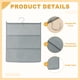 thumbnail image 3 of Organizador Colgante Uxcell, Bolsa de Almacenamiento para Sujetadores, Estantes de Almacenamiento Colgantes de Doble Cara para Ropa Interior Calcetines Armarios Dormitorio Baño, Gris (2+6 Bolsillos), 3 of 7