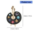 thumbnail image 3 of Versatile Enameled Drip Rhinestones Brooch Lightweight Design Suitable for Various Outfits Parties and Special Occasions, 3 of 9