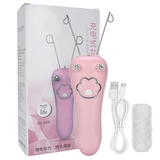 YLSHRF Electric Epilator, Safe Cotton Thread Epilator, Face For Woman