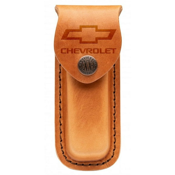 Case Chevy Medium Brown Leather - Acc Knive Sheath  - 33703