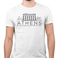 thumbnail image 2 of Skyline Athens Greece Shirt Unisex Small White, 2 of 5