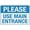 Warning Sign 4, variant on Please Use Bins Provided Outdoor Safe Sign - 8"x12", UV Protected, Weatherproof - Park, Office, School, Public Area Alert