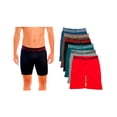 thumbnail image 1 of Boxer Largo Biker Microfibra Hombre, Paquete De 6 Pzas, 1 of 2