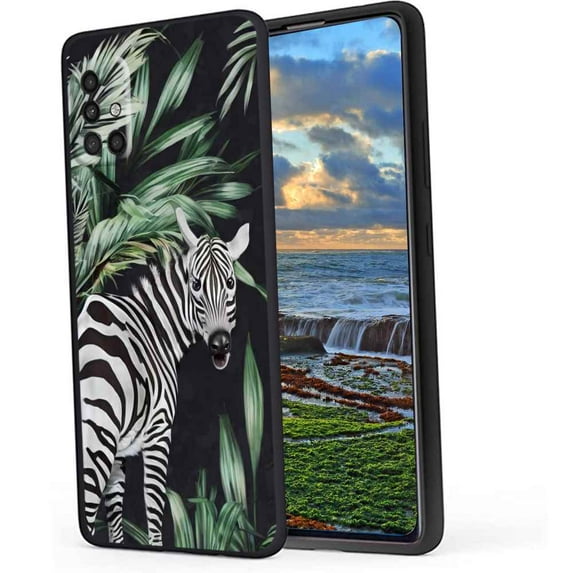 Compatible with Samsung Galaxy A71 4G Phone Case, Exotic-Animals Case Men Women, Flexible Silicone Shockproof Case for Samsung Galaxy A71 4G
