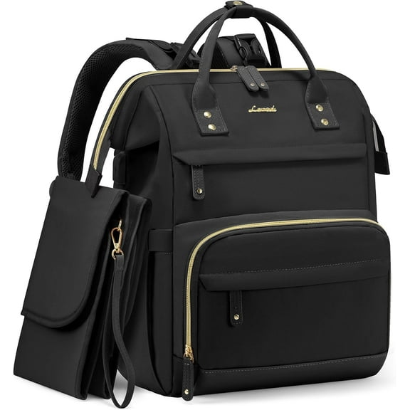 Lovevook Diaper Backpack,Large Diaper Bag Mummy Bag for New Mum Daddy,Convenient Work Travel Baby Bag for Office Mummy and Travel Essential Baby Shower