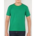 thumbnail image 2 of Playera Infantil Algodón Cuello Redondo Color Verde, 2 of 3