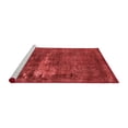 thumbnail image 2 of Ahgly Company Machine Washable Indoor Square Persian Red Bohemian Area Rugs, 3' Square, 2 of 4