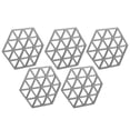 thumbnail image 4 of Mantel Individual NikouMX Silicona 5 Piezas Hexagonal, 4 of 8