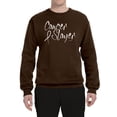 thumbnail image 2 of Slayer Awareness Unisex Crewneck Graphic Sweatshirt, Brown, Small, 2 of 3