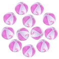 thumbnail image 5 of 12" Pink Flamingo Party Pack Inflatable Beach Balls - Beach Pool Pink / Flamingo Party Toys 12 Pack, 5 of 9