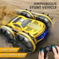 thumbnail image 2 of Sherum Rc Car, Shirem Rc Car, 2025 Best Sherum Rc Race Car,Double Sided Rotating Off Road Vehicle 360° Flips with 2.4g Remote Control, Gesture Sensing Rc Stunt Car with Light Music (Blue), 2 of 7