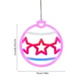 thumbnail image 3 of DAMAI Christmas Neon Sign, Christmas Colorful Ball Neon Sign LED Lights, USB or Battery Operated Neon Signs Merry Christmas Neon Lights for Wall Home Room Decor, 3 of 6