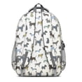 thumbnail image 3 of Cute Animal Dogs Backpack for School,Cute School Bag,Schoolbag with Adjustable Shoulder Straps & Padded Back,16.9 Inch, 3 of 5
