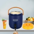 thumbnail image 6 of 13L/3.43Gal Large Capacity Insulated Bucket Hot and Cold Drink Dispenser Stainless Steel Insulated Beverage Dispenser with Faucet for Tea, Coffee, Milk, Juice, Party, Catering, Outdoor Use, 6 of 18