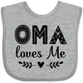thumbnail image 3 of Inktastic Oma Baby Clothes Girls Baby Bib, 3 of 4
