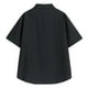 thumbnail image 3 of Playeras Elvqul para Caballero Negro Economicas de Color Sólido Manga Larga Solapa Botones, 3 of 8