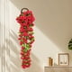 thumbnail image 4 of onlyliua para Interior/Exterior Rosas Flores Colgantes Decoraciones Artificiales Rosas de Seda Plantas Colgantes Artificiales Rosas Colgantes Artificiales Flores Artificiales Colgantes, 4 of 6