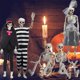 thumbnail image 4 of Halloween Decoration Skeleton Hanging Ornament Halloween Decoration Skull Skeleton Hanging Movable Joints, 4 of 5