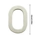 thumbnail image 2 of Placas de números acrílicas autoadhesivas plateadas de 10 cm | Decoración moderna pulida y duradera con estilo grabado 3D | Señales para paredes de casa u oficina personalizables y con estilo, 2 of 6