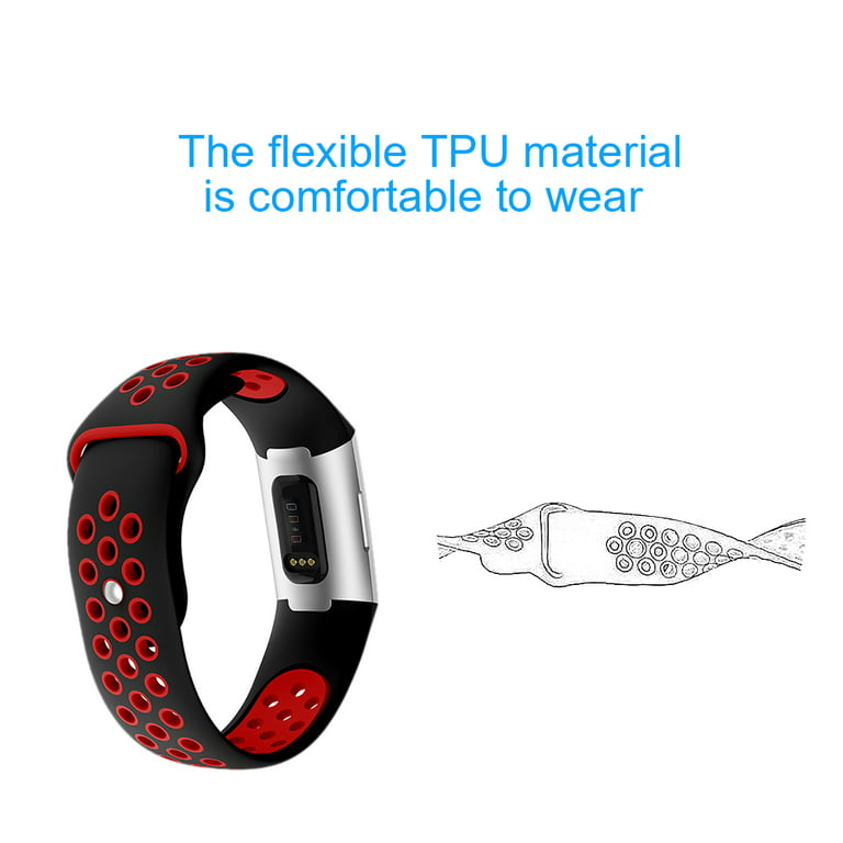 Sport Silicone Strap For Fitbit Charge 3 Bracelet Soft Wrist Belt Watch  Strap For Fitbit Charge 3 Band Replacement Accessories From Ivylovme, $1.81