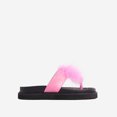 thumbnail image 4 of asdoklhq Slip On Shoes for Women, Women's Casual Shoes Breathable Sandals Plush Flip-flops, 4 of 7