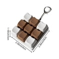 thumbnail image 6 of Hzzsbu Keyboard Keychain Fidget for Adults Mechanical Button Keyboard Clicker Fidget Keycap Keychain Fidget Toy for Relief Anxiety & Work Stress Gifts for Teen & Adults, 6 of 7